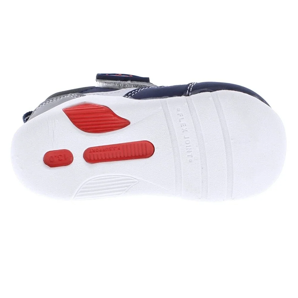 Tsukihoshi Neko Sneakers Toddler US 4 Navy Red Round Toe Casual Shoes ZAP2478